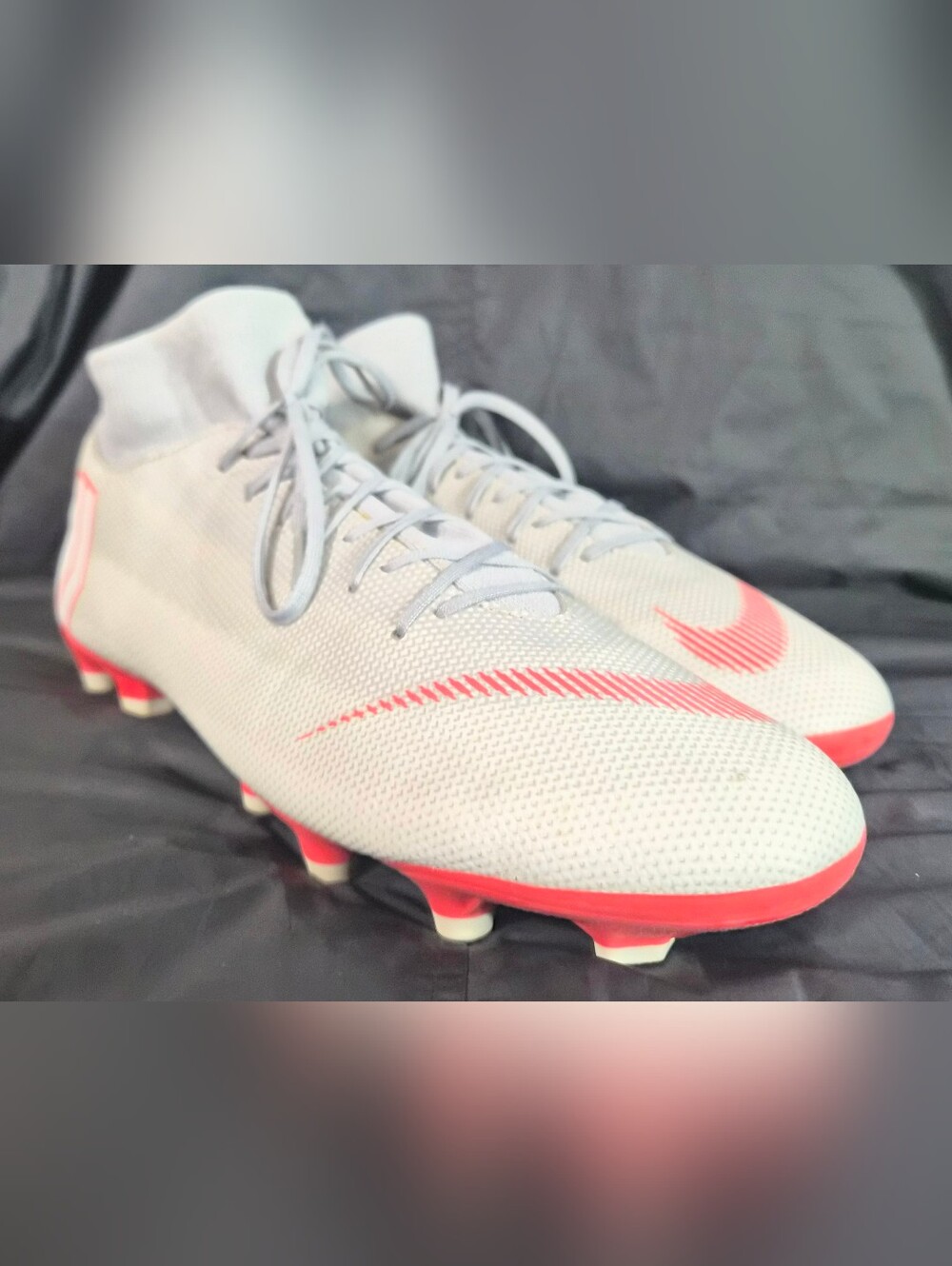 Men's Nike Mercurial Superfly 6 Academy FG/MG "Wolf Grey" (AH7362-060) Sz. 12